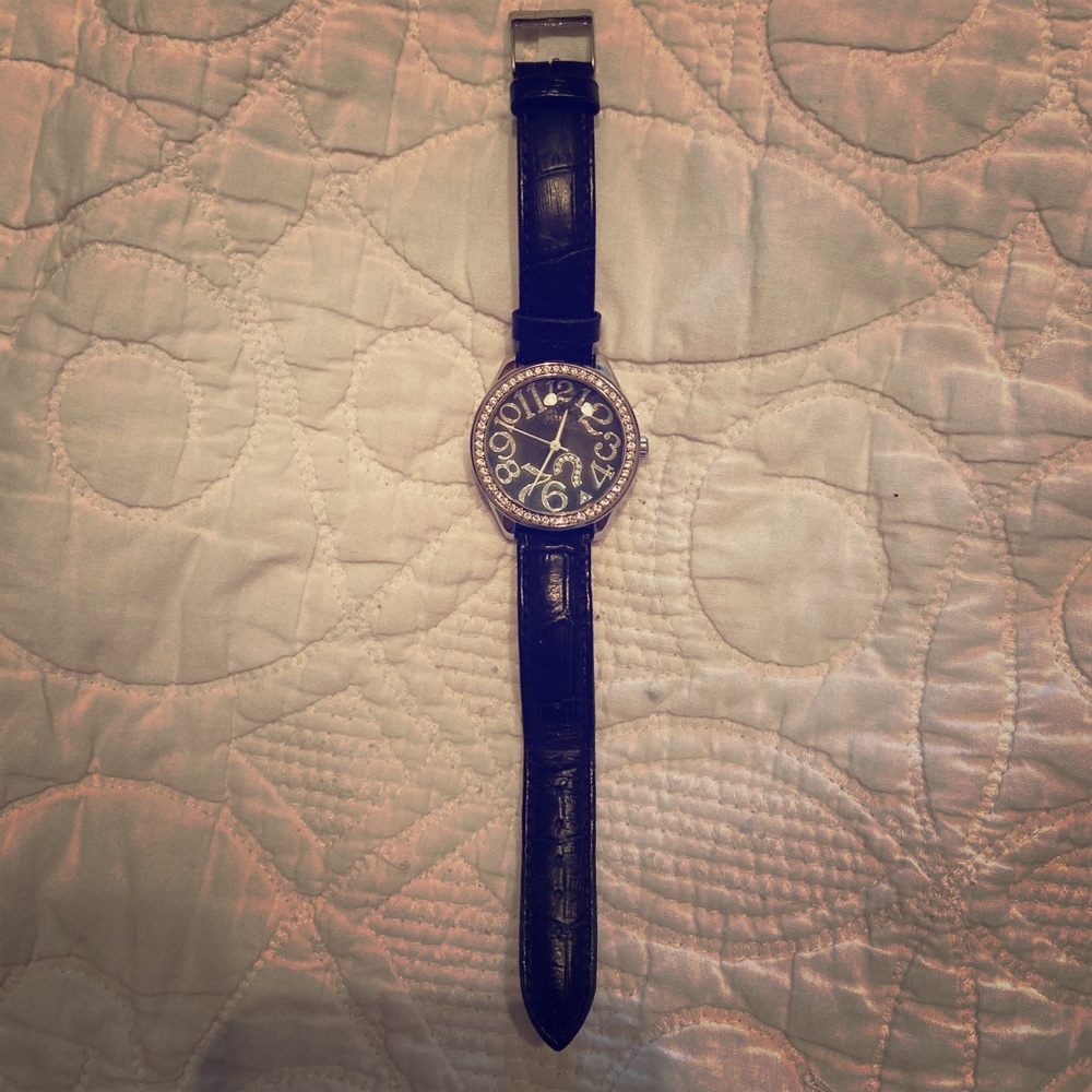 Guess leather watch